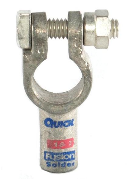 QuickCable Fusion, 406301-005P, 1 - 2 Awg, 3/8" Stud Positive - Click Image to Close